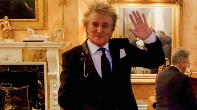 Рядкост – Род Стюарт се събра с всичките си 8 деца на сватбата на сина си Лиъм