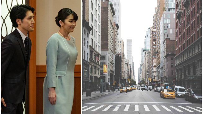 След сватбата – бившата принцеса Мако под наем в САЩ