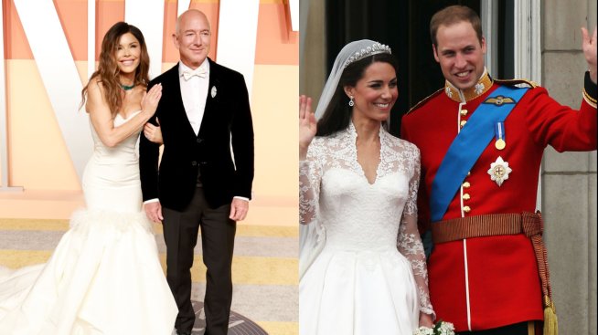 Сватбите на века – каква е връзката между церемониите на семейство Безос и Уилям и Кейт