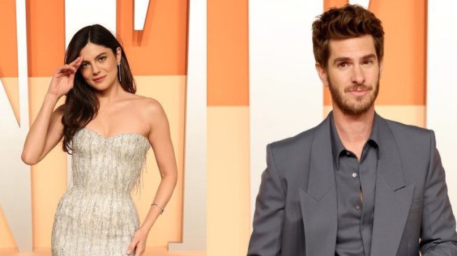 Андрю Гарфийлд и новото му гадже Моника Барбаро напуснаха Оскарите заедно