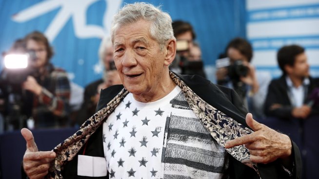 83-годишният Иън Маккелън стана модел за Седмицата на модата в Лондон