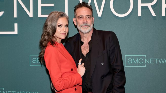 Хилари Бъртън и Джефри Дийн Морган с рядък семеен кадър