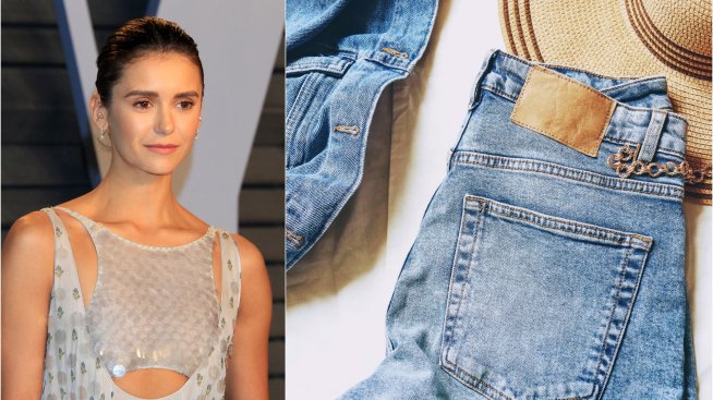 Нина Добрев показа как носи двоен деним 