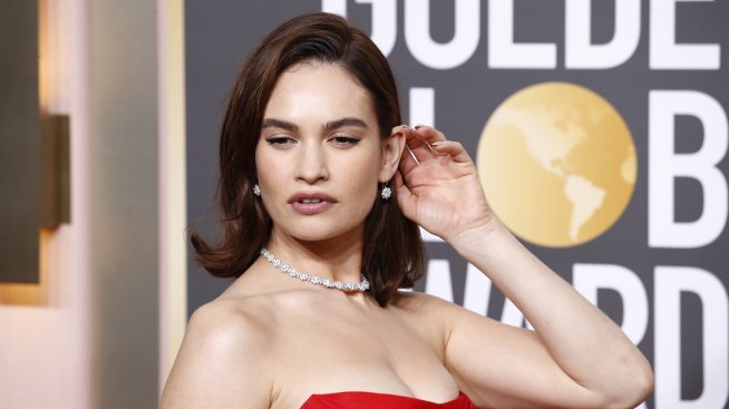 Звездни прически – трикът, който Лили Джеймс използва на червения килим