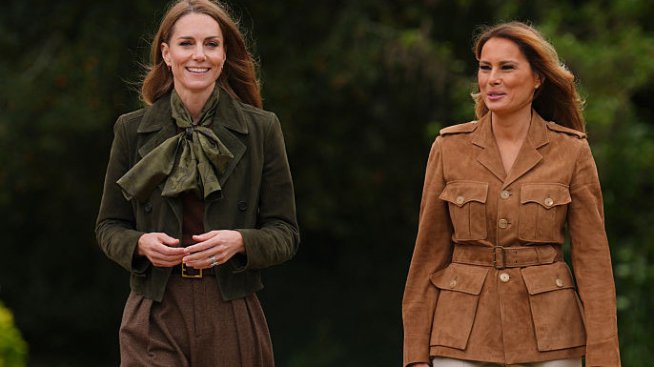 Есенен стил: принцеса Кейт и Мелания Тръмп показаха шикозни есенни визии