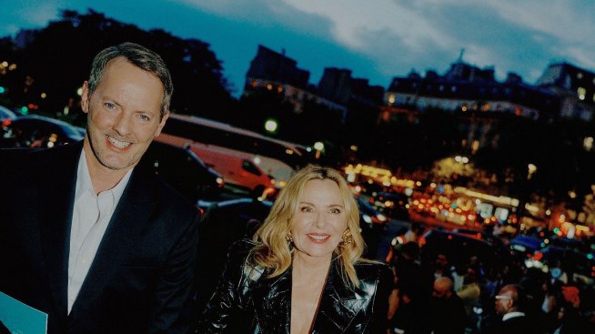 Сексът и градът – Ким Катрал на романтична среща с гаджето си в Лондон