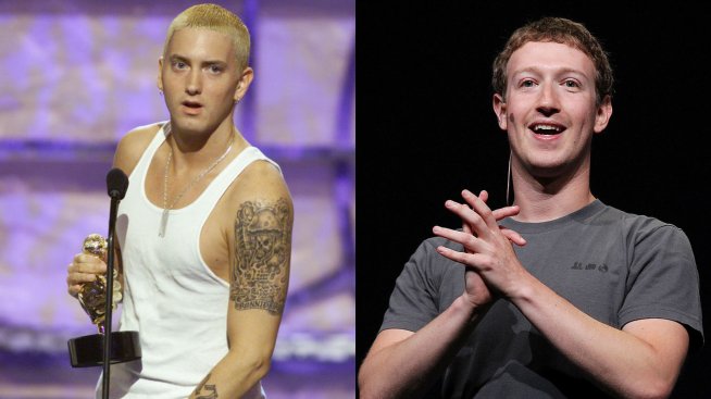 Съдят Марк Зукърбърг за над 100 милиона долара заради Еминем