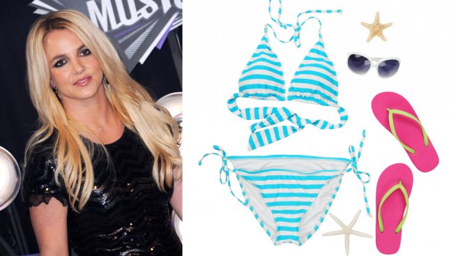 Бански 2021 - кои са любимите бикини на Бритни Спиърс?