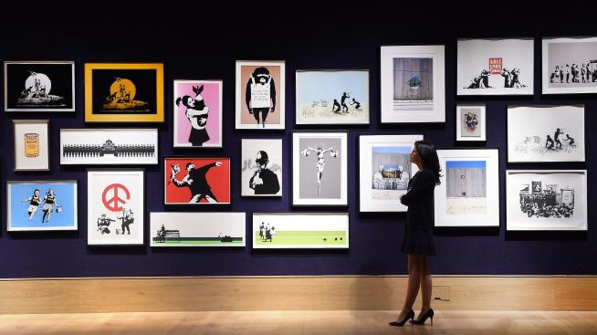 Домашното изкуство на Банкси