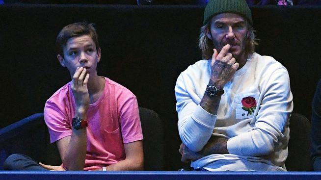 По стъпките на брат си: Ромео Бекъм залюби модел 