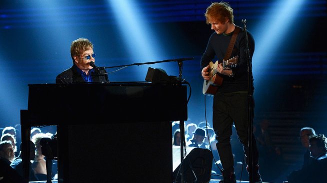 Ед Шийрън: За малко не убих Елтън Джон в последния ни проект