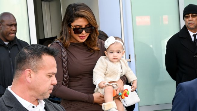 Приянка Чопра с непоказвани снимки на дъщеря си Малти Мари