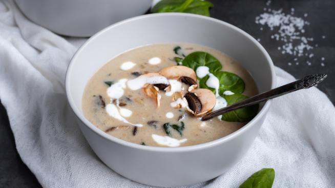 Гъбена каша със сметана – как да я приготвим?