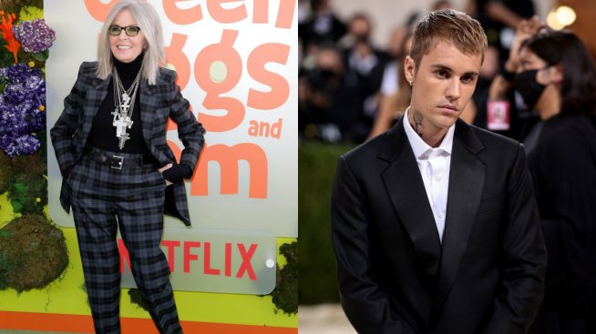 Даян Кийтън се озова в прегръдките на Джъстин Бийбър