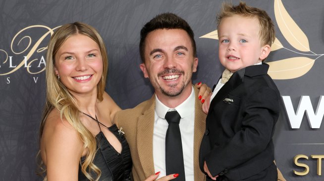 Сладък дебют - 3-годишният син на Франки Мюниц стъпи на червения килим