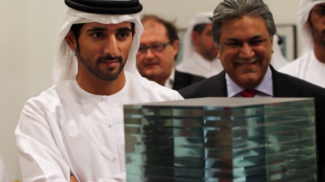 Престолонаследникът на Дубай празнува втория рожден ден на близнаците си 