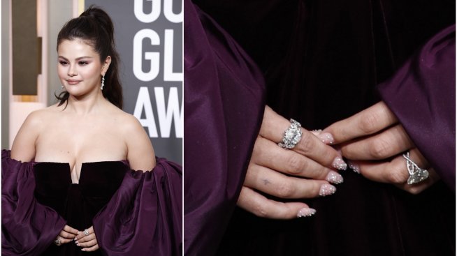 Маникюр с кристали – новата мания на звездите 