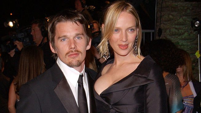 Унизителен - така Итън Хоук описа развода си с Ума Търман