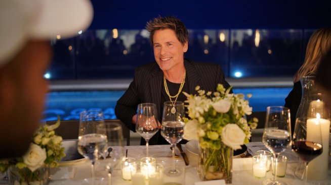 Роб Лоу навърши 60 години в компанията на Робърт Дауни джуниър, Камерън Диас и плеяда от звезди