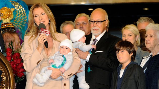 Порасналите близнаци на Селин Дион я придружиха на специално събитие