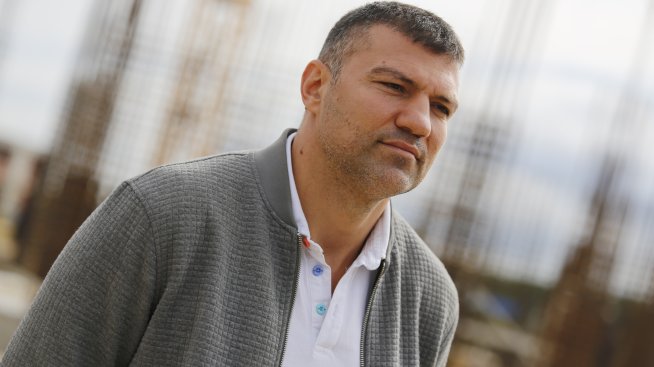 Тервел Пулев черпи за най-малкия си син