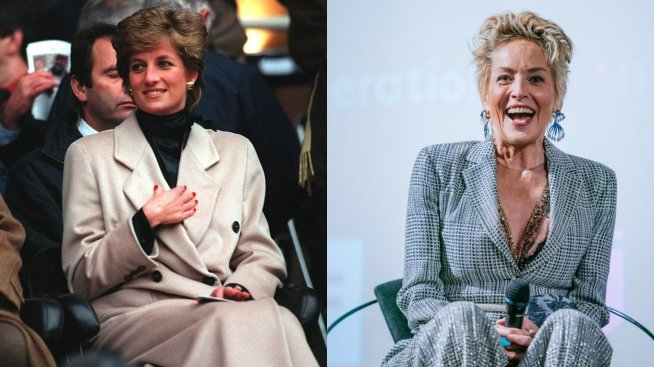 Шарън Стоун се сравни с принцеса Даяна