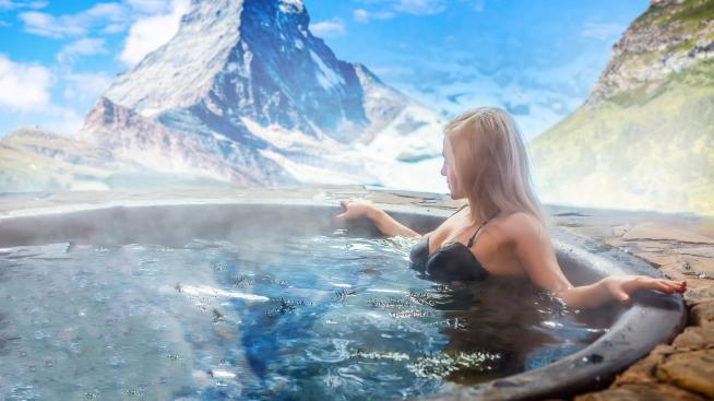 Гореща вана за по-малко калории