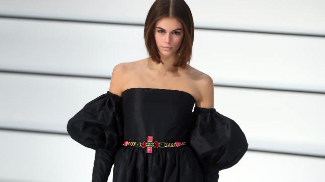 Кая Гербер претърпя инцидент