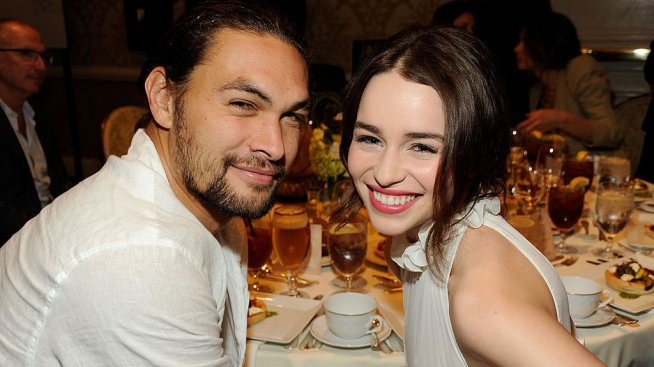 "Луна на моя живот, моето слънце и звезди": Джейсън Момоа и Емилия Кларк се събраха