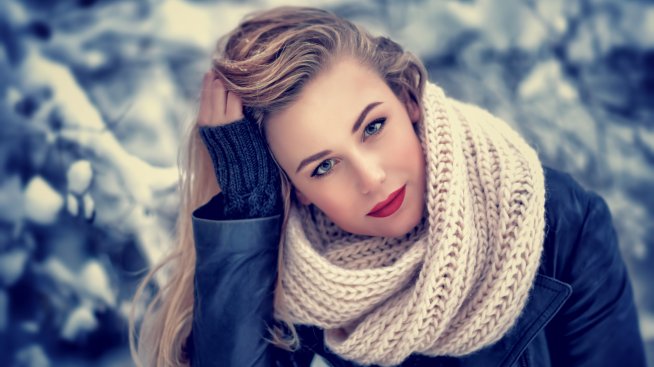 Студено момиче – задължителният грим за зимата