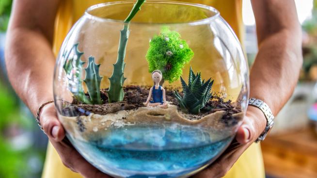 Твори с Tialoto: Миниградина у дома