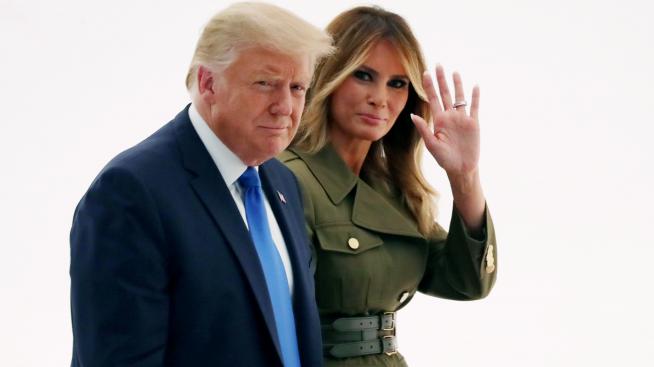 Рокли есен 2020: Мелания Тръмп с модел в кафяво