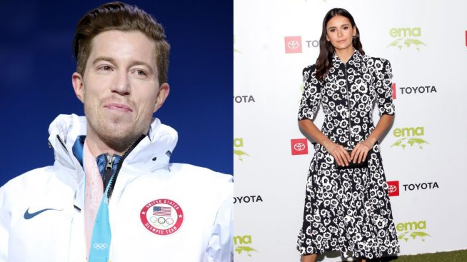 Нина Добрев и Шон Уайт – стилни и влюбени