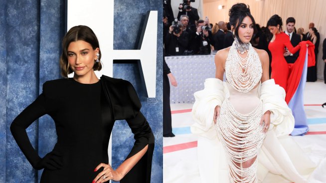 Провокация или стил: Хейли Бийбър облече бяло, а Ким Кардашян беше гола на сватбата на обща приятелка