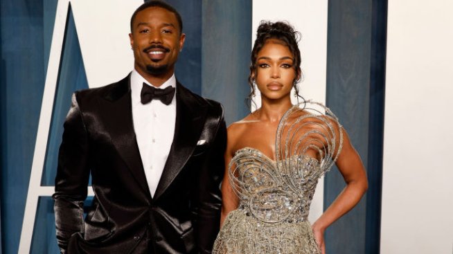 Майкъл Б. Джордан и Лори Харви с дебют на червения килим