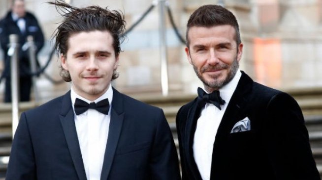 Бруклин Бекъм с рядък коментар за баща си Дейвид Бекъм