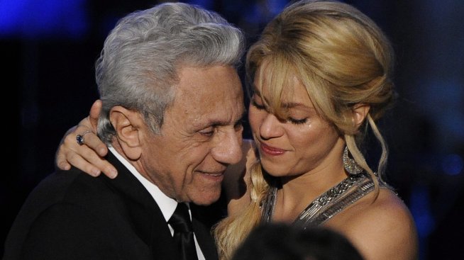 Шакира с трогателен поздрав към баща си