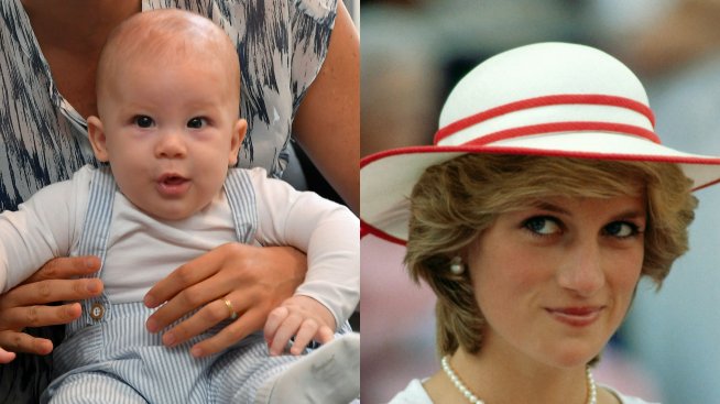 Принц Хари и Меган Маркъл „запознаха“ Арчи с принцеса Даяна