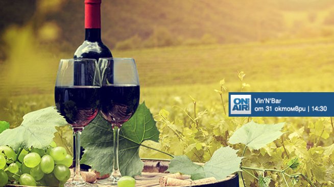 Пътешествие из златните лозя на България – в новото предаване „Винен бар“ по Bulgaria ON AIR от 31 октомври