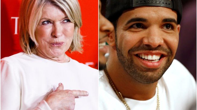 Марта Стюарт излезе на вечеря с Дрейк