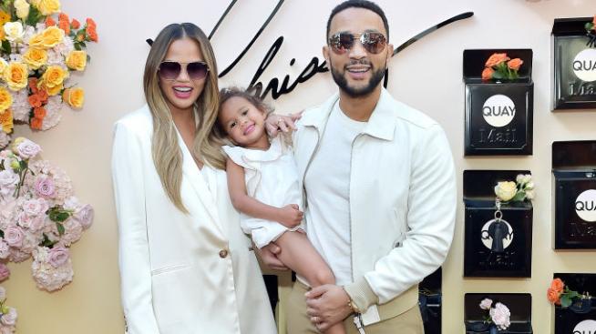 Чисто щастие! Дъщерята на Криси Тейгън стана на 4