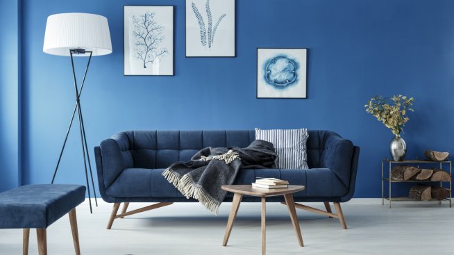 Изненадващите синьо-зелени тонове, които ще доминират в интериора през 2025