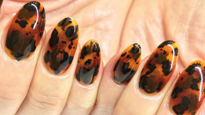 Корубата на костенурка като вдъхновение за маникюриста