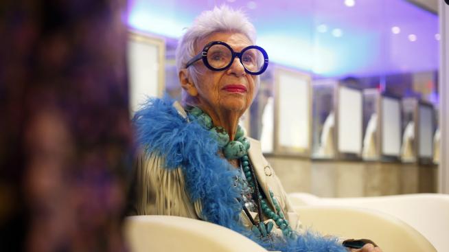 Айрис Апфел – модната икона, за която старостта е добра приятелка