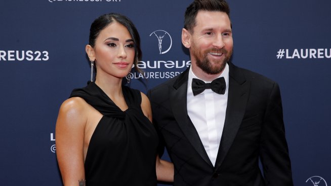 Лятна мода – жената на Меси като Барби на стадиона на Интер Маями