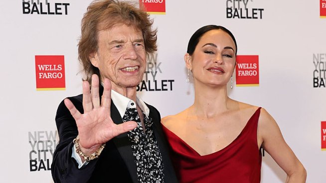 82-годишният Мик Джагър и годеницата му Мелани Хамрик изглеждат влюбени като тийнейджъри