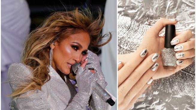 Пролетен маникюр – Джей Ло ни дава идея с блясък