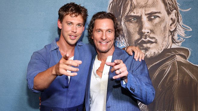 Като братя – Остин Бътлър и Матю Макконъхи приличат на роднини