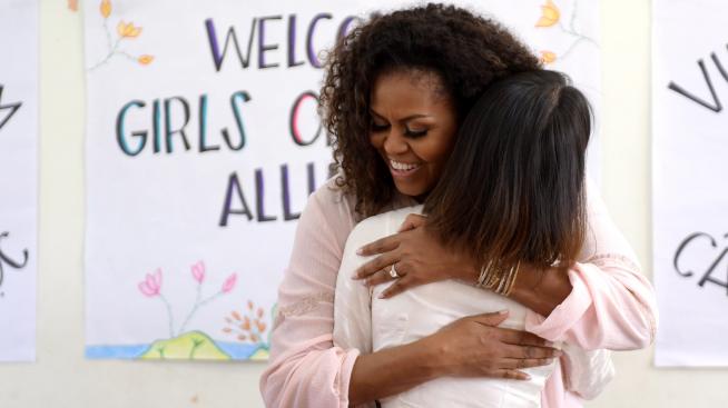 Мишел Обама с шоу в Instagram 