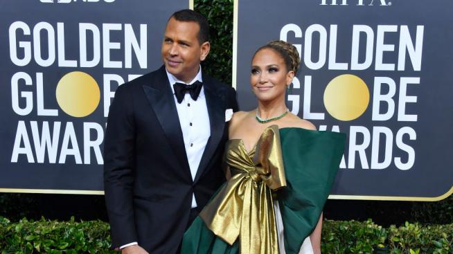 Джей Ло и Алекс с бившите на сватбата си